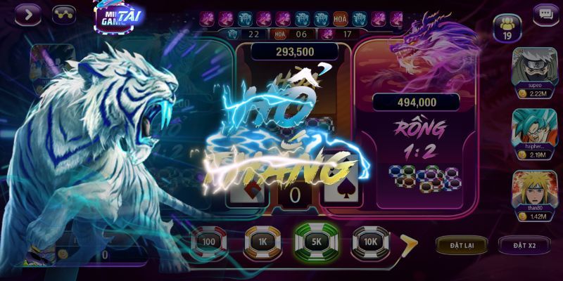 Rồng hổ 789Club Rồng hổ 789Club